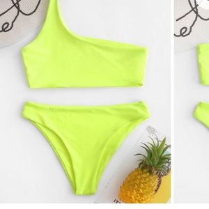 Zaful one shoulder Bikini